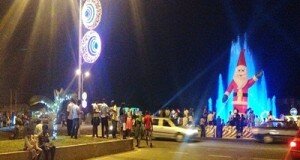 Welcome To Nwaniba Roundabout – The New Christmas Village In Uyo